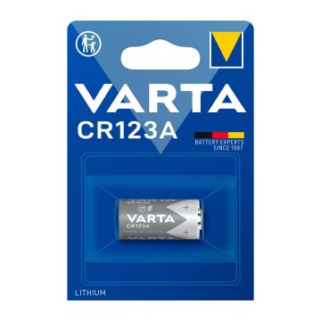 VARTA PHOTO LITIUM CR 123 A 1 KPL