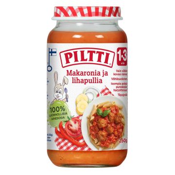 PILTTI MAKARONIA JA LIHAPULLIA 15KK 250 G
