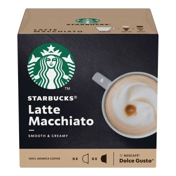 STARBUCKS NESCAFÉ DOLCE GUSTO LATTE MACCHIATO 12 KAPS 129 G