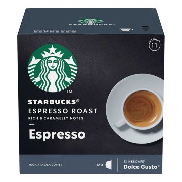 STARBUCKS NESCAFÉ DOLCE GUSTO ESPRESSO ROAST 12 KAPS 66 G