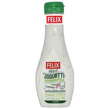 FELIX JOGURTTI-RUOHOSIPULI SALAATTIKASTIKE 375 G
