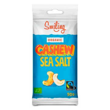 SMILING SUOLATUT CASHEWPÄHKINÄT 50 G