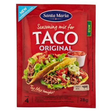 SANTA MARIA TACO SPICE MIX MAUSTESEOS 28 G