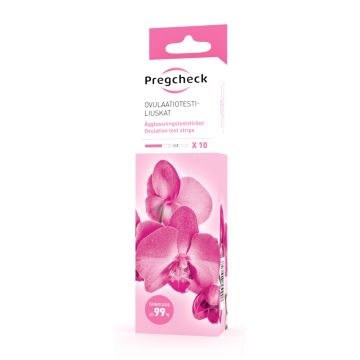 PRIGCHECK OVULAATIOTESTILIUSKAT 10 KPL
