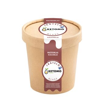 KETOMO FOOD JÄÄTELÖ MAITOSUKLAA 473 ML