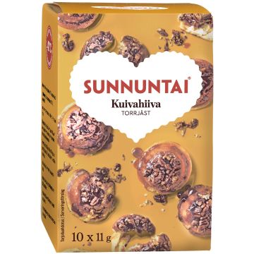 SUNNUNTAI KUIVAHIIVA 10KPL 110 G
