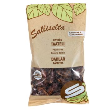 SALLINEN TAATELI KIVETÖN 350 G