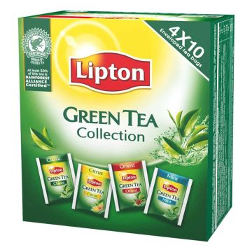 LIPTON GREEN TEA COLLECTION 4 X 10PS