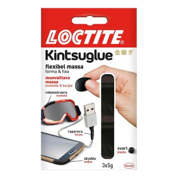 LOCTITE KINTSUGLUE MUOVAILTAVA MASSA MUSTA 3X5G 15 G