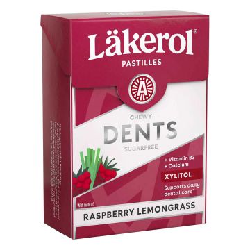 LÄKEROL DENTS RASPBERRY LEMONGRASS 85 G
