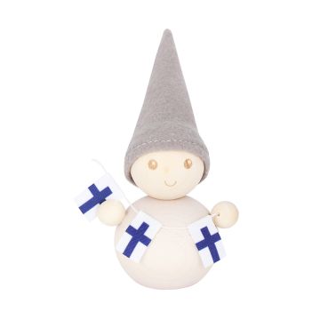 AARIKKA PAKKANEN SUOMEN LIPPU L.VALK. 11CM