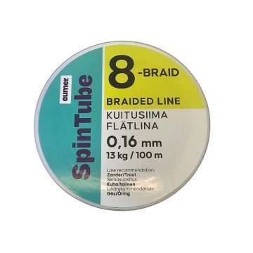 SPINTUBE 8 KUITUSIIMA FL 0,16 MM/100 M 13 KG