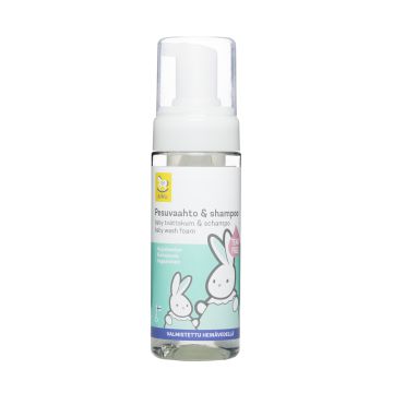AINU PESUVAAHTO&SHAMPOO HAJUSTEETON 150 ML