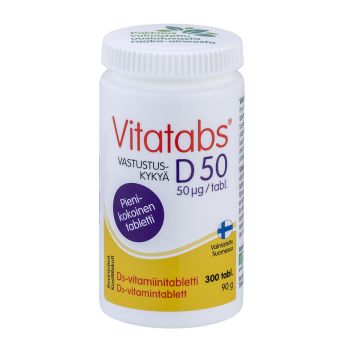 VITATABS D50 300 KPL