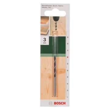 BOSCH PUUPORANTERÄ 3X60 MM/1KPL