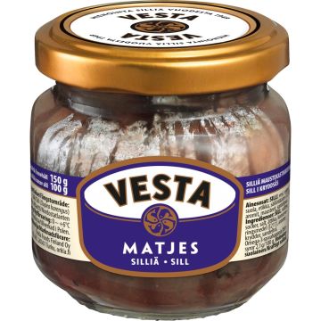 VESTA VESTA SILLIÄ MATJESKASTIKKEESSA 150/100G 100 G