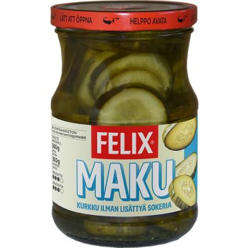FELIX MAKU VIIPALEKURKKU ILMAN LIS.SOK. 300 G