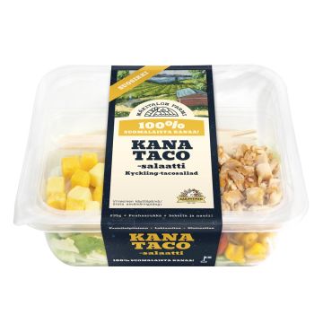 MÄKITALON FARMI SALAATTIATERIA KANA-TACO 235 G