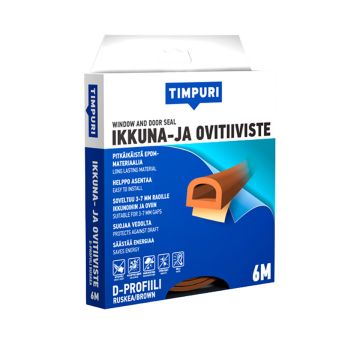 TIMPURI IKKUNA- JA OVITIIVISTE D 6M RUSKEA 6 M