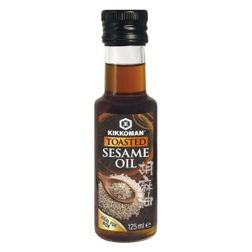 KIKKOMAN PAAHDETTU SEESAMIÖLJY 125 ML