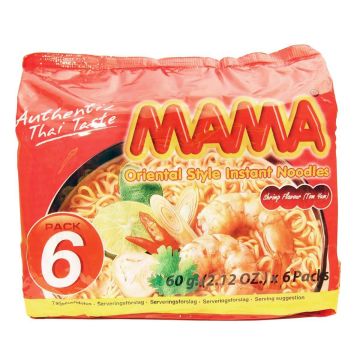 MAMA NUUDELI KATKARAVUNMAKUINEN 6-PACK 360 G