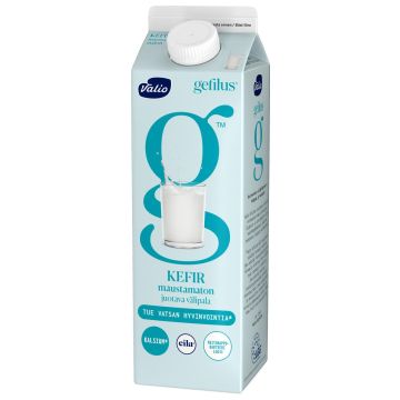 VALIO GEFILUS KEFIR JUOTAVA VÄLIPALA MAUSTAMATON LAKTON 1KG  
