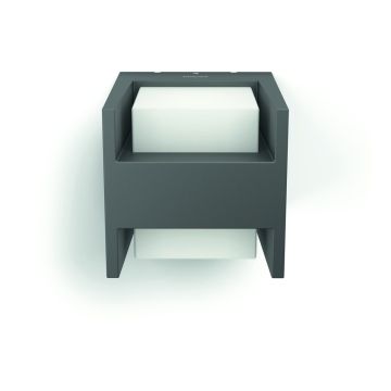 PHILIPS ARBOUR ULKOSEINÄVALAISIN ANTRASIITTI 2X4.5W IP44 2700K