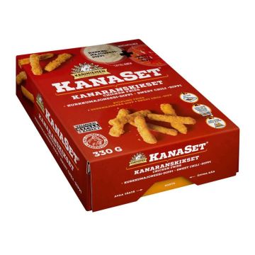 KARINIEMEN KANASET CHICKEN FRIES KANARANSKIKSET & DIPIT 330 G