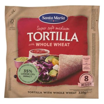 SANTA MARIA TEX MEX TORTILLA WHEAT 320 G