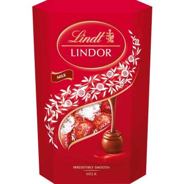 LINDT LINDOR MAITOSUKLAAKUULA 337 G