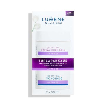 LUMENE KLASSIKKO ANTI-AGE TUPLAPAKKAUS 100 ML