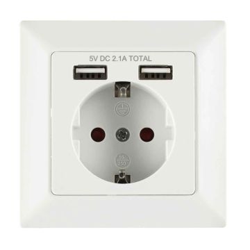 TARMO PISTORASIA 2 X USB + SCHUKO