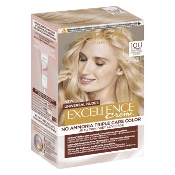 LOREAL EXCELLENCE CREME 10U UNIVERSAL LIGHTEST BLONDE KESTOVÄRI