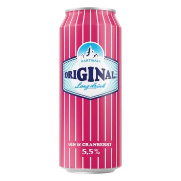 ORIGINAL LONG DRINK 5,5% CRANBERRY TLK 500 ML