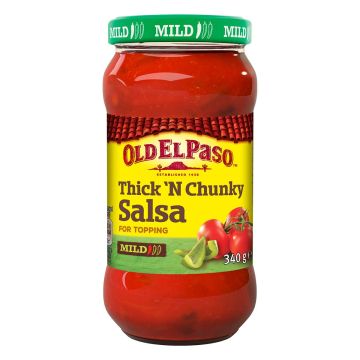 OLD EL PASO THICK'N' CHUNKY SALSA MILD 340 G