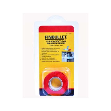 FINBULLET SILIKONITEIPPI 3M*25MM 0,5MM