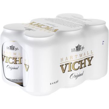 HARTWALL VICHY ORIGINAL 0,33 TLK 6-PACK 1,98 L