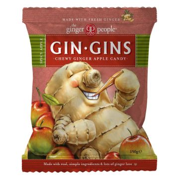 GIN GINS INKIVÄÄRIMAKEINEN OMENA 150 G