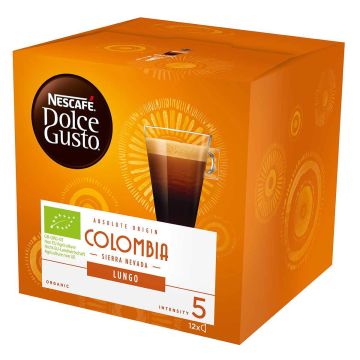 NESCAFE DOLCE GUSTO LUNGO COLOMBIA 12KAPS LUOMU 84 G