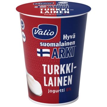 VALIO ARKI TURKKILAINEN JOGURTTI 6% LAKTON 400 G