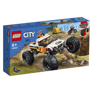 LEGO CITY GREAT VEH 60387 SEIKKAILUJA NELIVETOMAASTURILLA