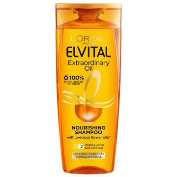 LOREAL ELVITAL EXTRAORDINARY OIL SHAMPOO NORMAALEILLE JA KUIVIL 250