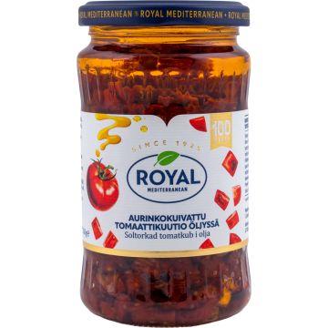 ROYAL AURINKOKUIVATTU TOMAATTI KUUTIO 200 G