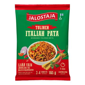 JALOSTAJA TULINEN ITALIANPATA 165 G