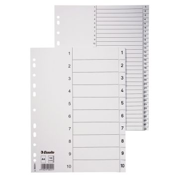 ESSELTE REKISTERI ESSELTE 1-31 A4 KARTONKI