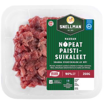 SNELLMAN NAUDAN NOPEAT PAISTISUIKALEET 250 G