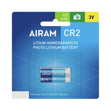 AIRAM KAMERAPARISTO CR2 LITIUM 3V 850MAH