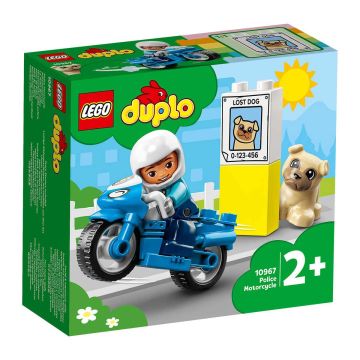 LEGO DUPLO TOWN 10967 POLIISIMOOTTORIPYÖRÄ