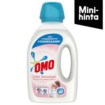 OMO COLOR SENSITIVE PYYKINPESUNESTE 1000ML