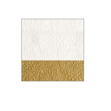 AMBIENTE LAUTASLIINA 25X25 ELEGANCE DIP GOLD